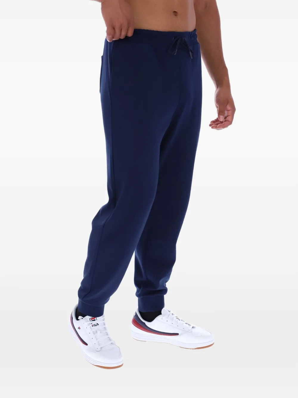 Fila Giulio trainingsbroek met logopatch Blauw