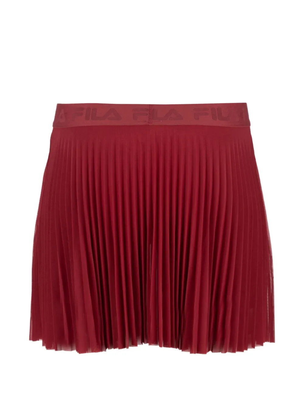 Fila Isla geplooide skort Rood