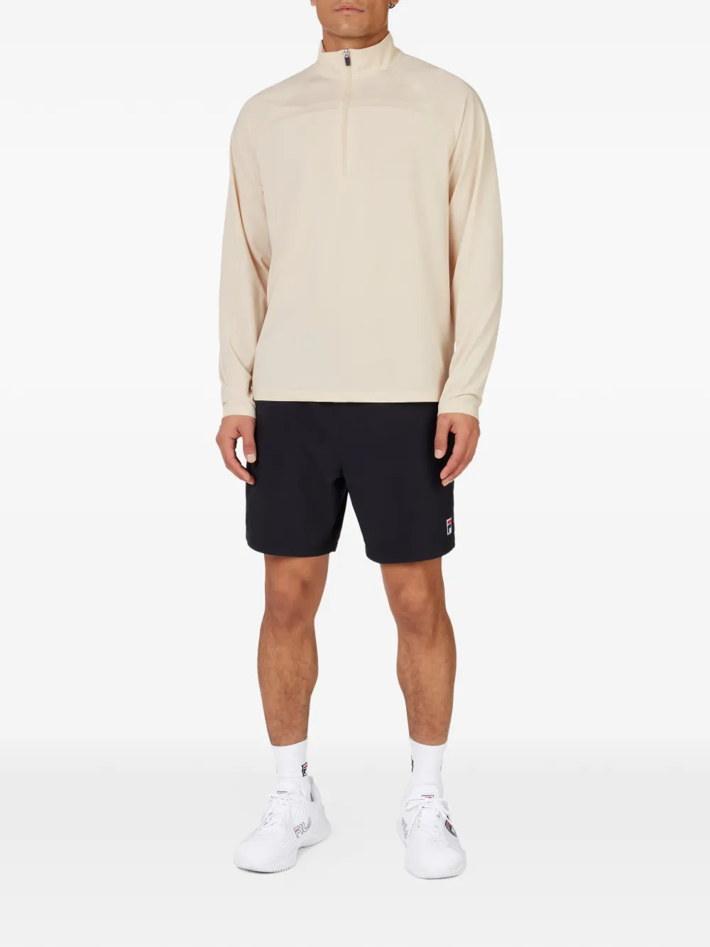 Fila Tennis Essential sweater met rits Beige