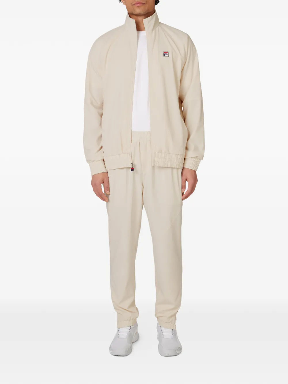 Fila Tennis trainingsbroek met logopatch Beige