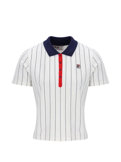 Fila BB1 pinstripe polo shirt