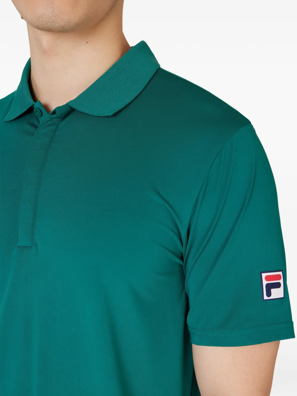Fila Tennis Essentials poloshirt met logopatch Groen