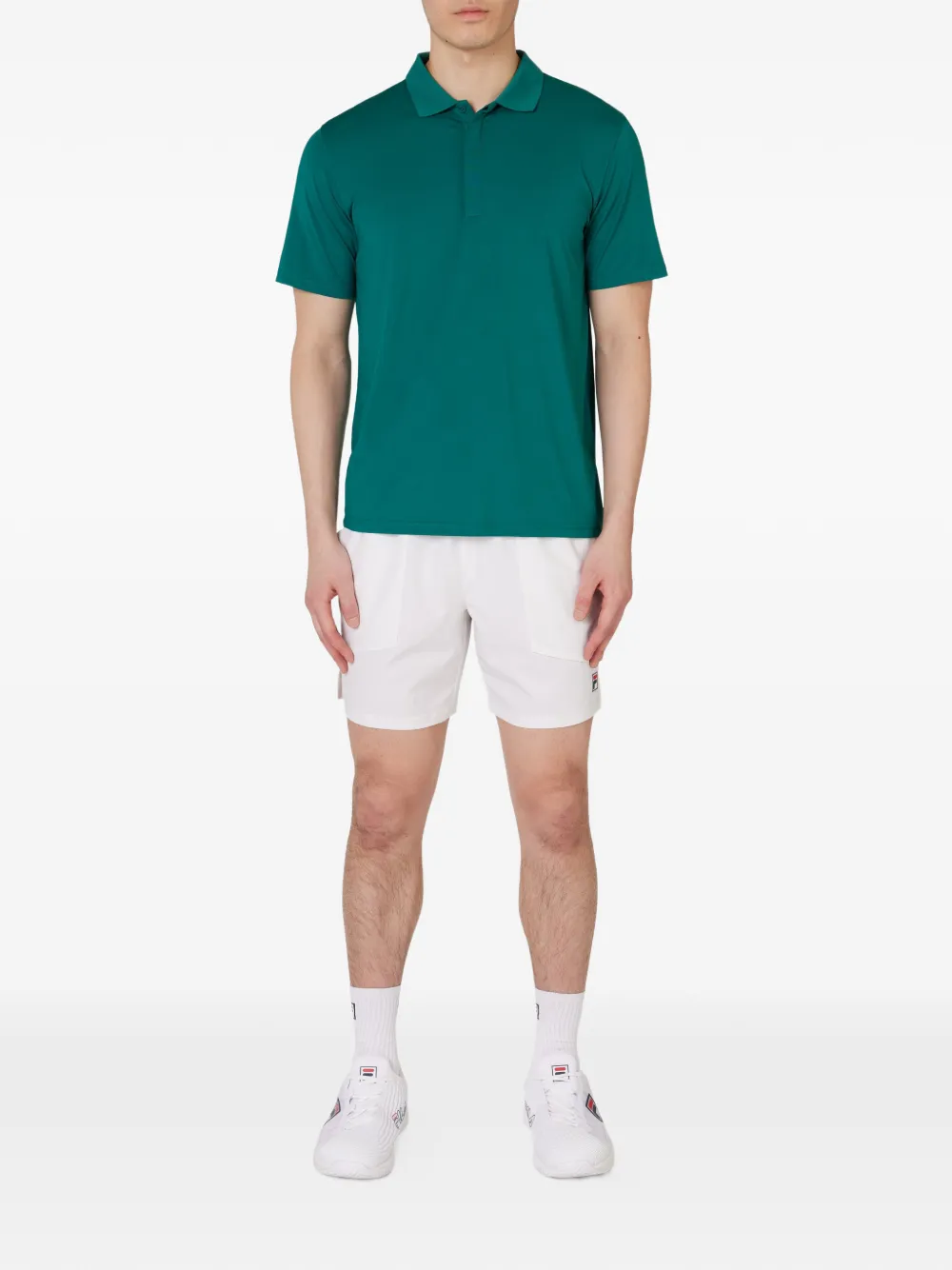 Fila Tennis Essentials poloshirt met logopatch Groen