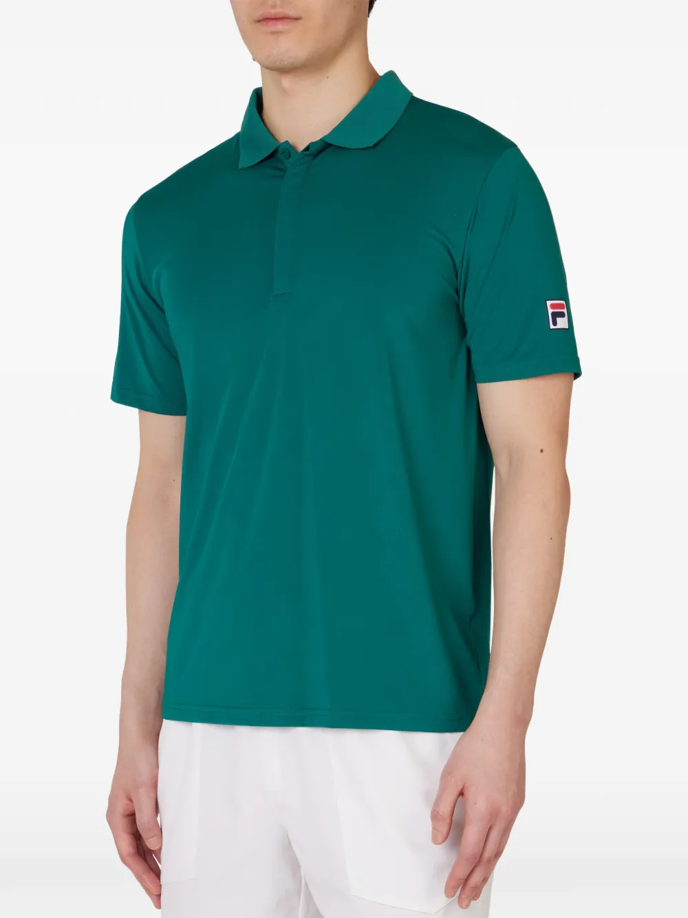 Fila Tennis Essentials poloshirt met logopatch Groen