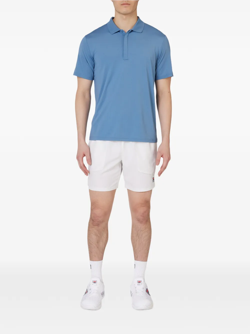 Fila Tennis Essentials poloshirt met logopatch Blauw