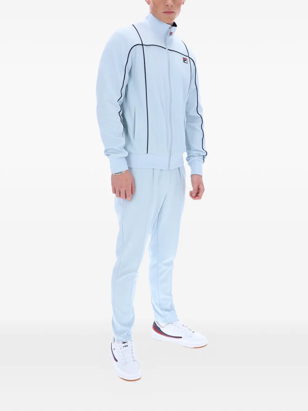 Fila Armando trainingsjack met afwerking Blauw
