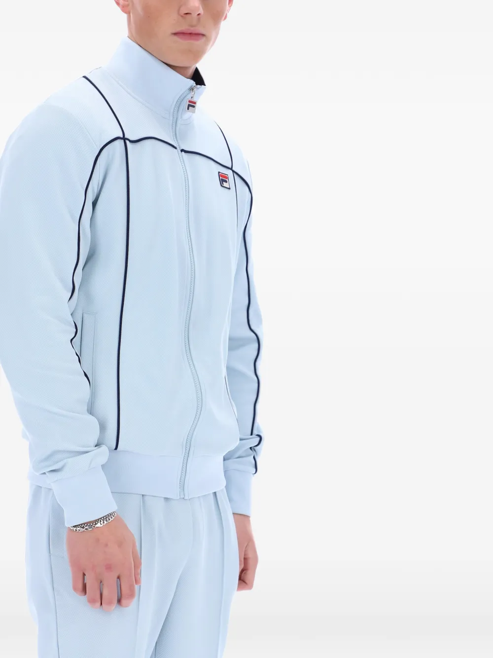 Fila Armando trainingsjack met afwerking Blauw