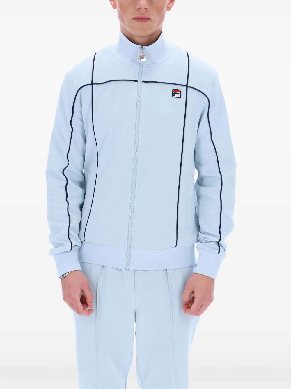 Fila Armando trainingsjack met afwerking Blauw