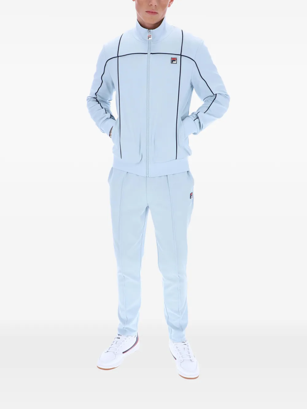 Fila Armando trainingsjack met afwerking Blauw