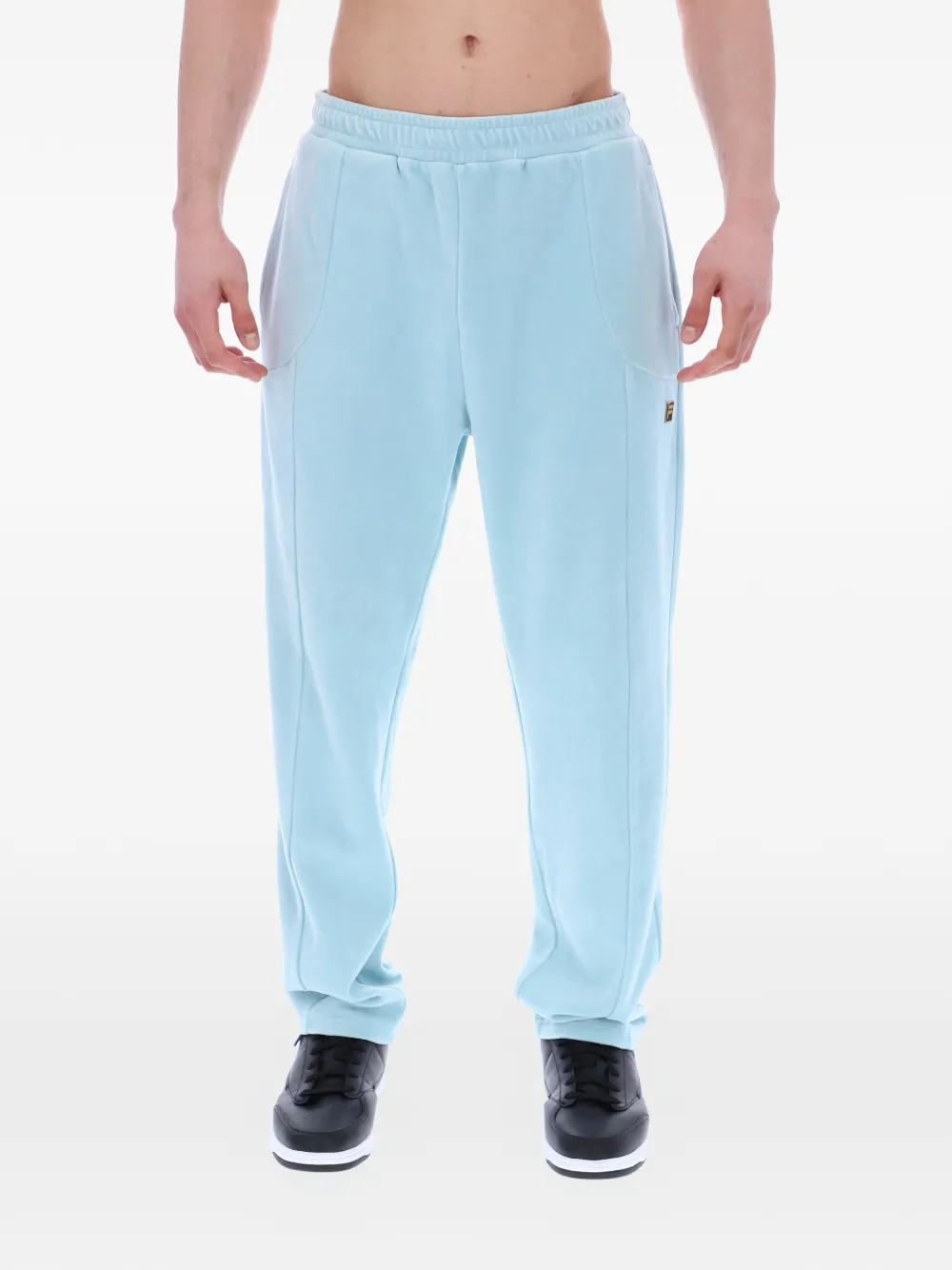 Fila Lorrie fluwelen trainingsbroek Blauw