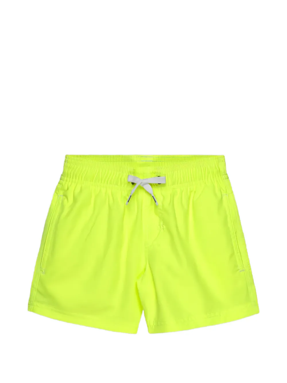 Sundek logo-patch rainbow-stripe swim shorts - Giallo