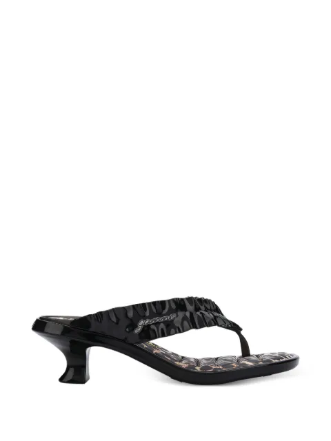 Melissa ruffled thong sandals