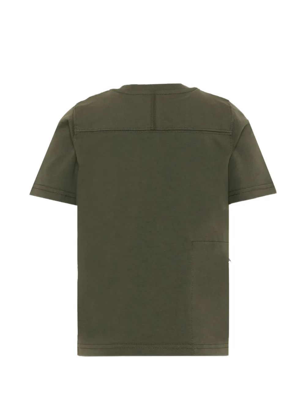 K Way Kids Leonide T-shirt met ritszak en logopatch Groen