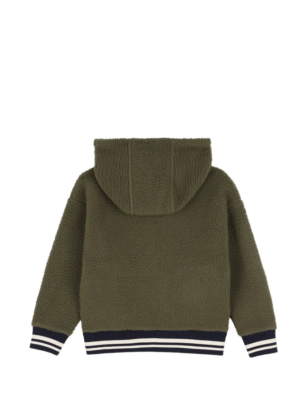 Timberland Kids Fleece hoodie met capuchon Groen