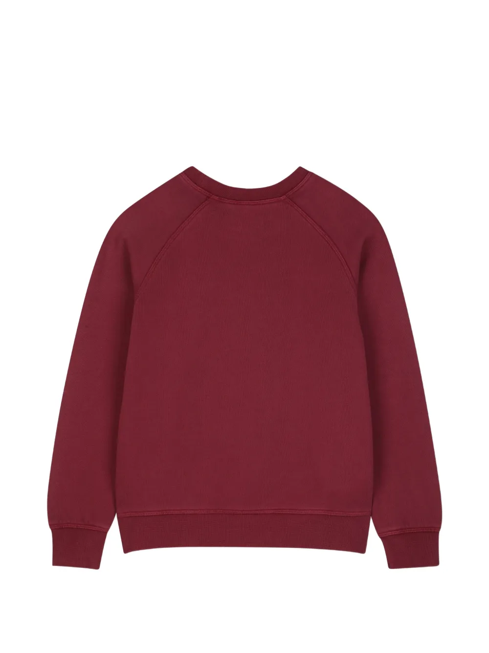 Zadig & Voltaire Kids Sweater met logoprint en raglan mouwen Rood