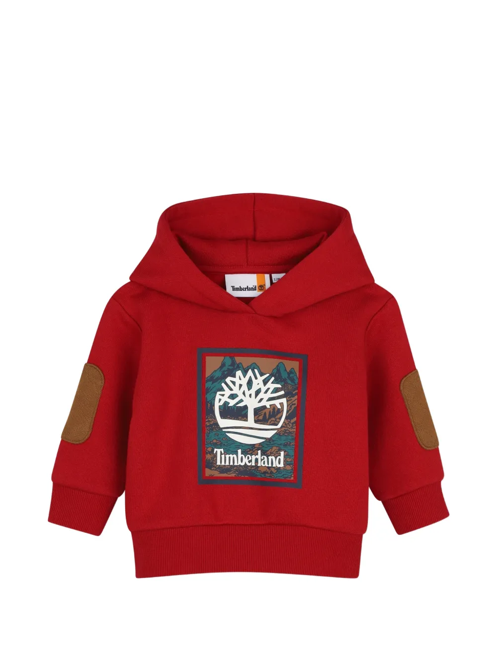Timberland Kids Felpa con cappuccio - Rosso