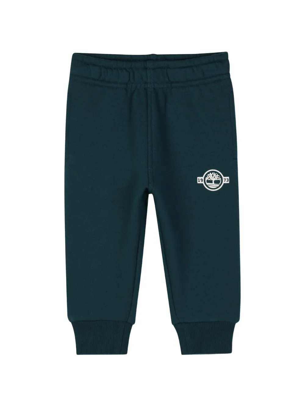 Timberland Kids Trainingsshorts met logo-print Groen