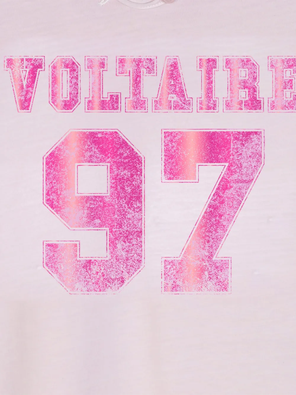 Zadig & Voltaire Kids T-shirt met lange mouwen Roze