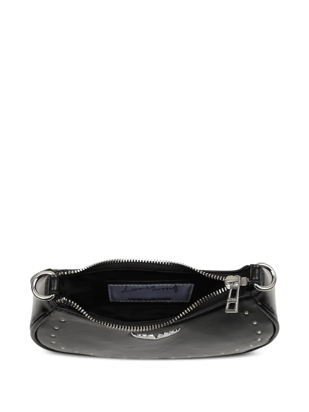 Zadig & Voltaire Kids Le Cecilia schoudertas met studs Zwart