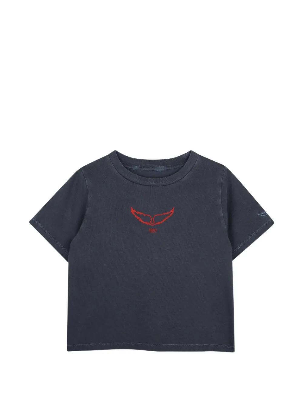 Zadig & Voltaire Kids T-shirt con stampa - Blu