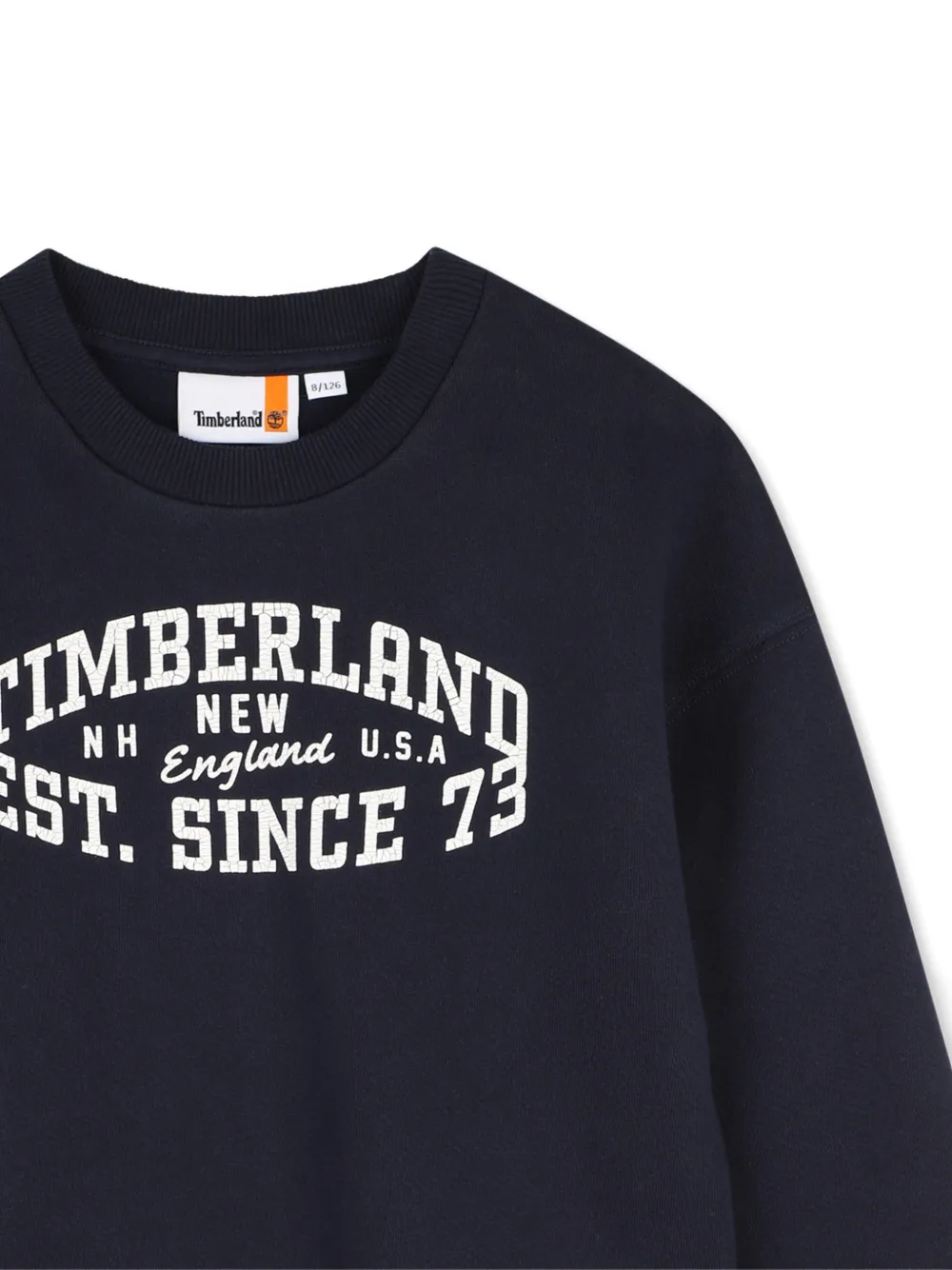 Timberland Kids Trui met logoprint Blauw