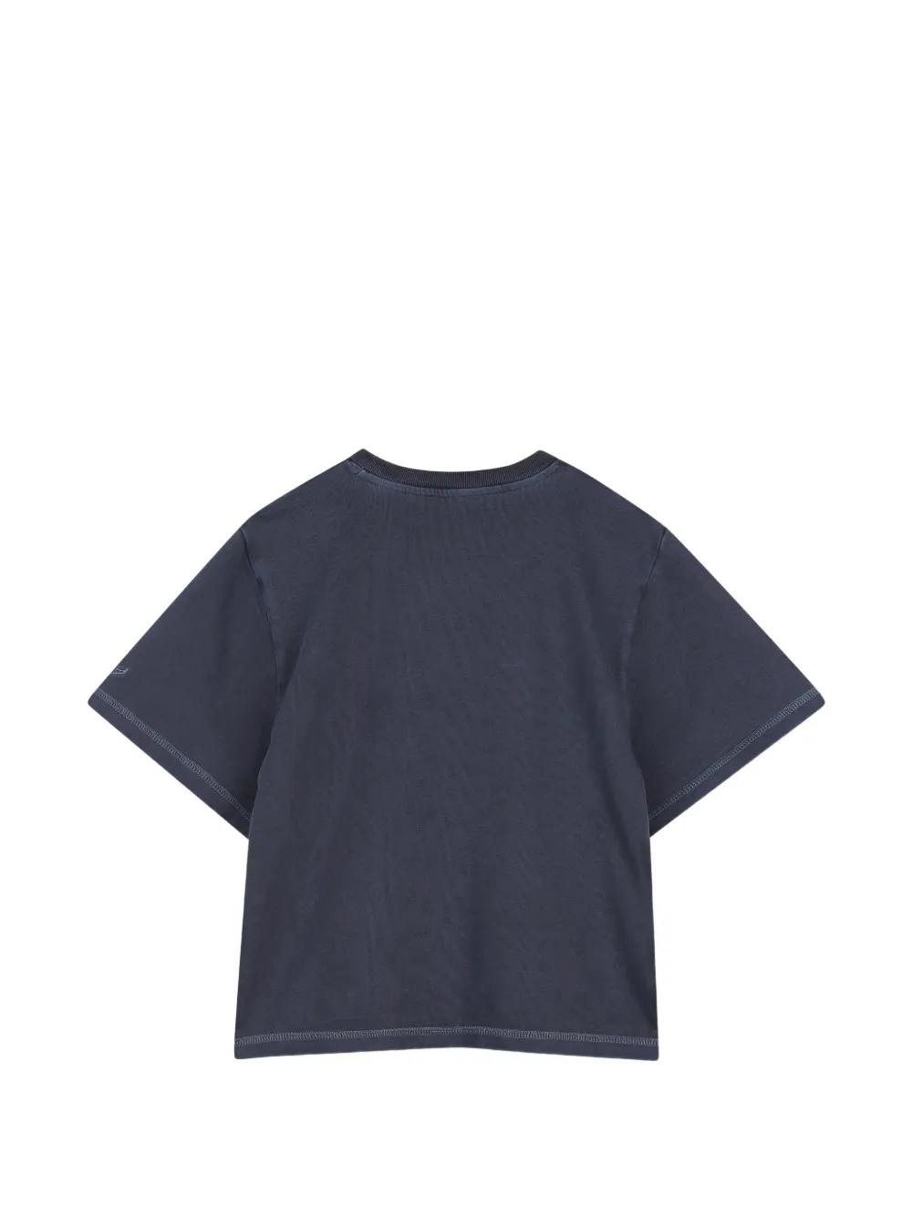 Zadig & Voltaire Kids T-shirt met tekst Blauw