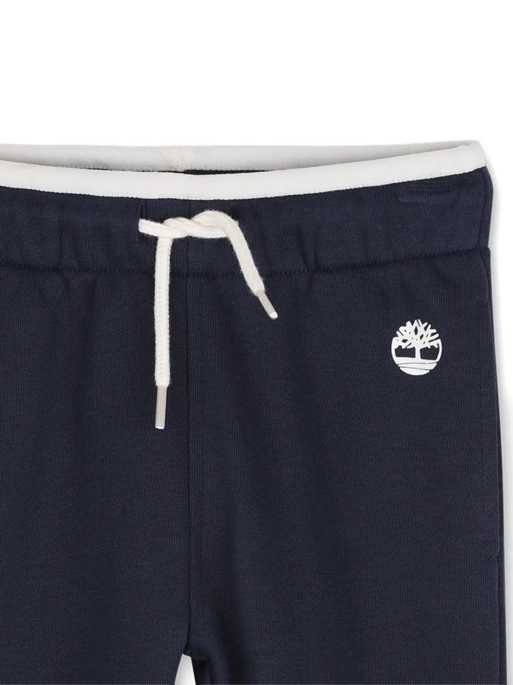 Timberland Kids Trainingsbroek met trekkoord en logoprint Blauw