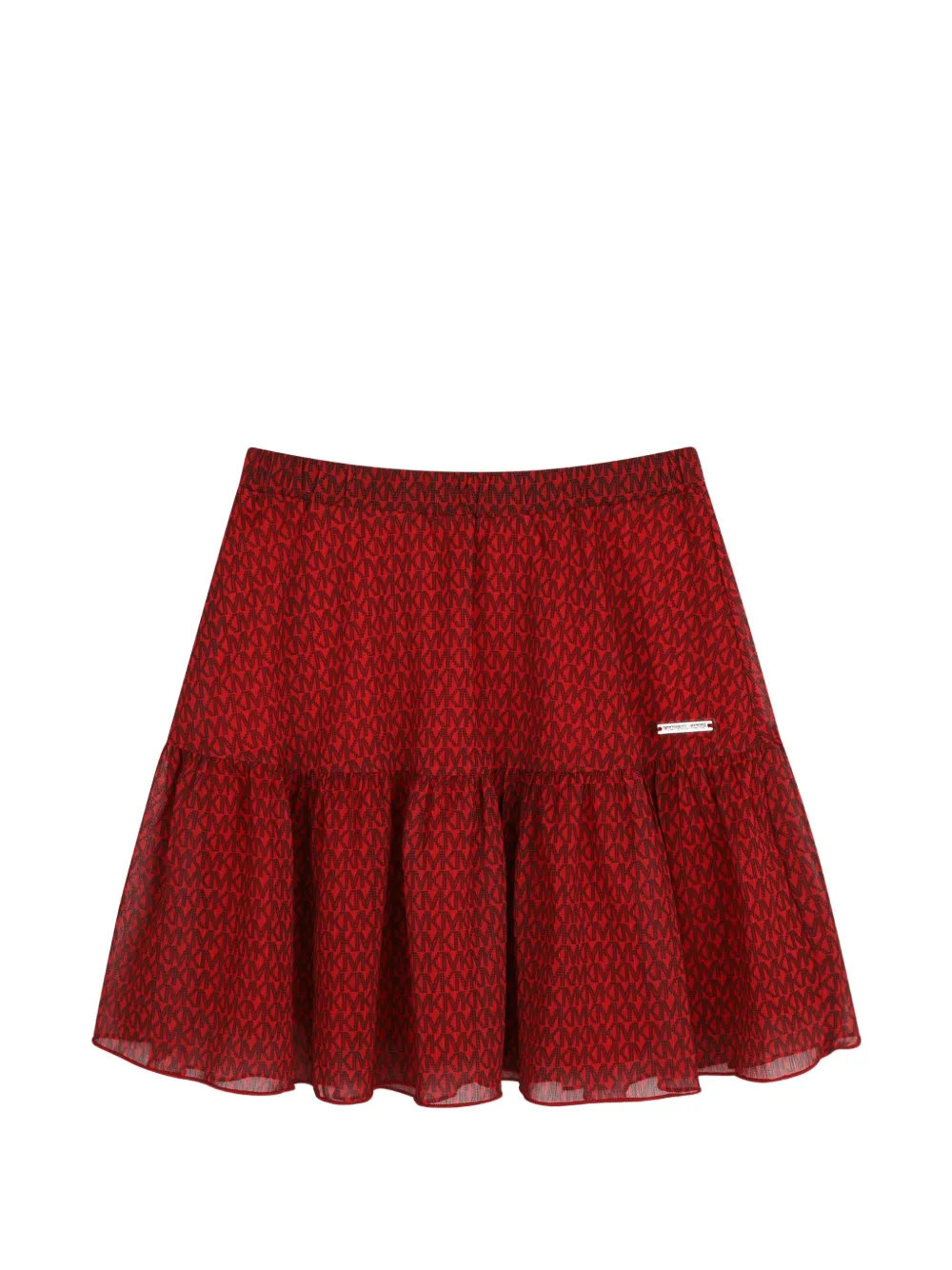 Michael Kors Kids Gonna con stampa monogramma - Rosso