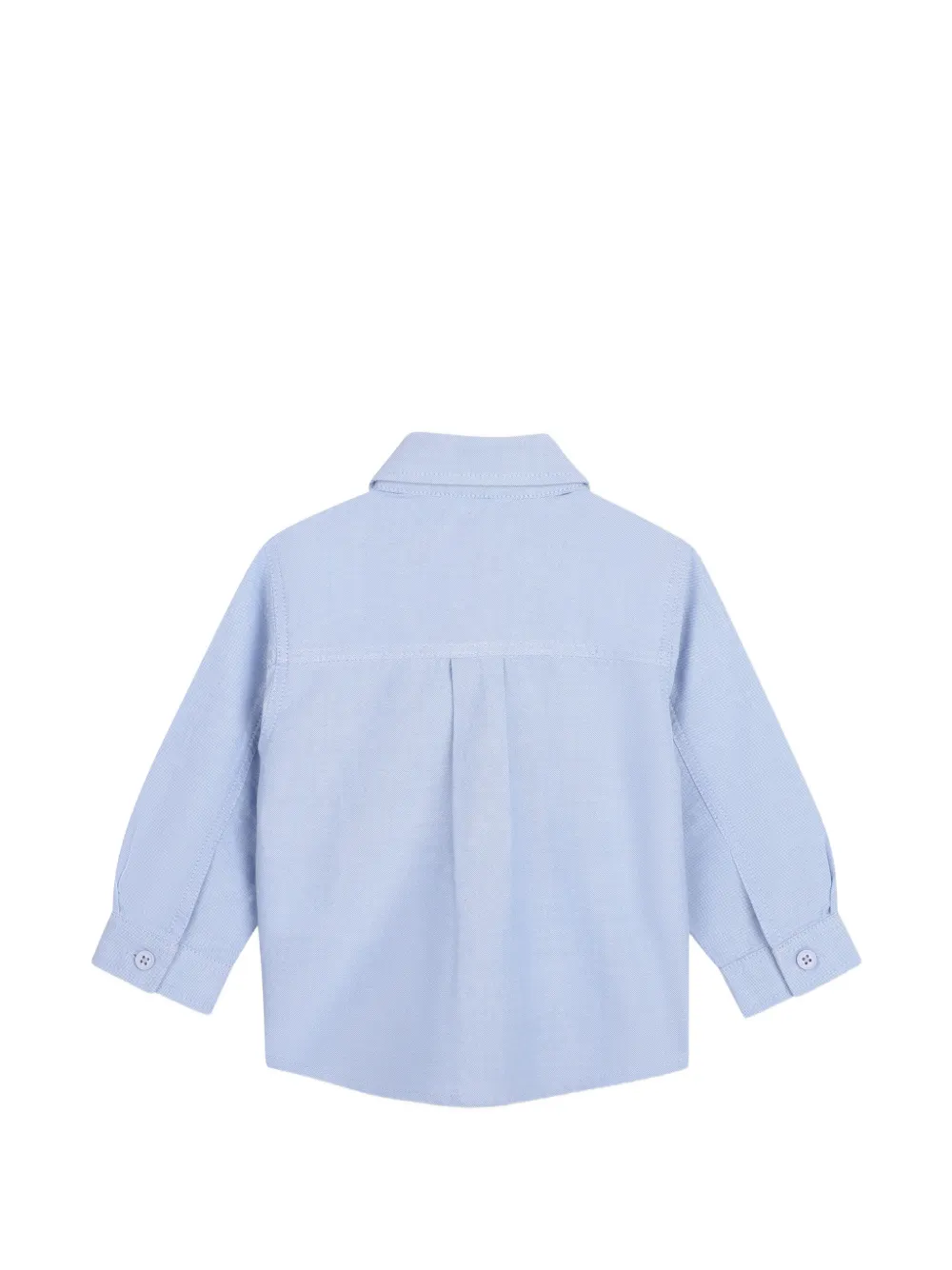 Timberland Kids Shirt met geborduurd logo Blauw