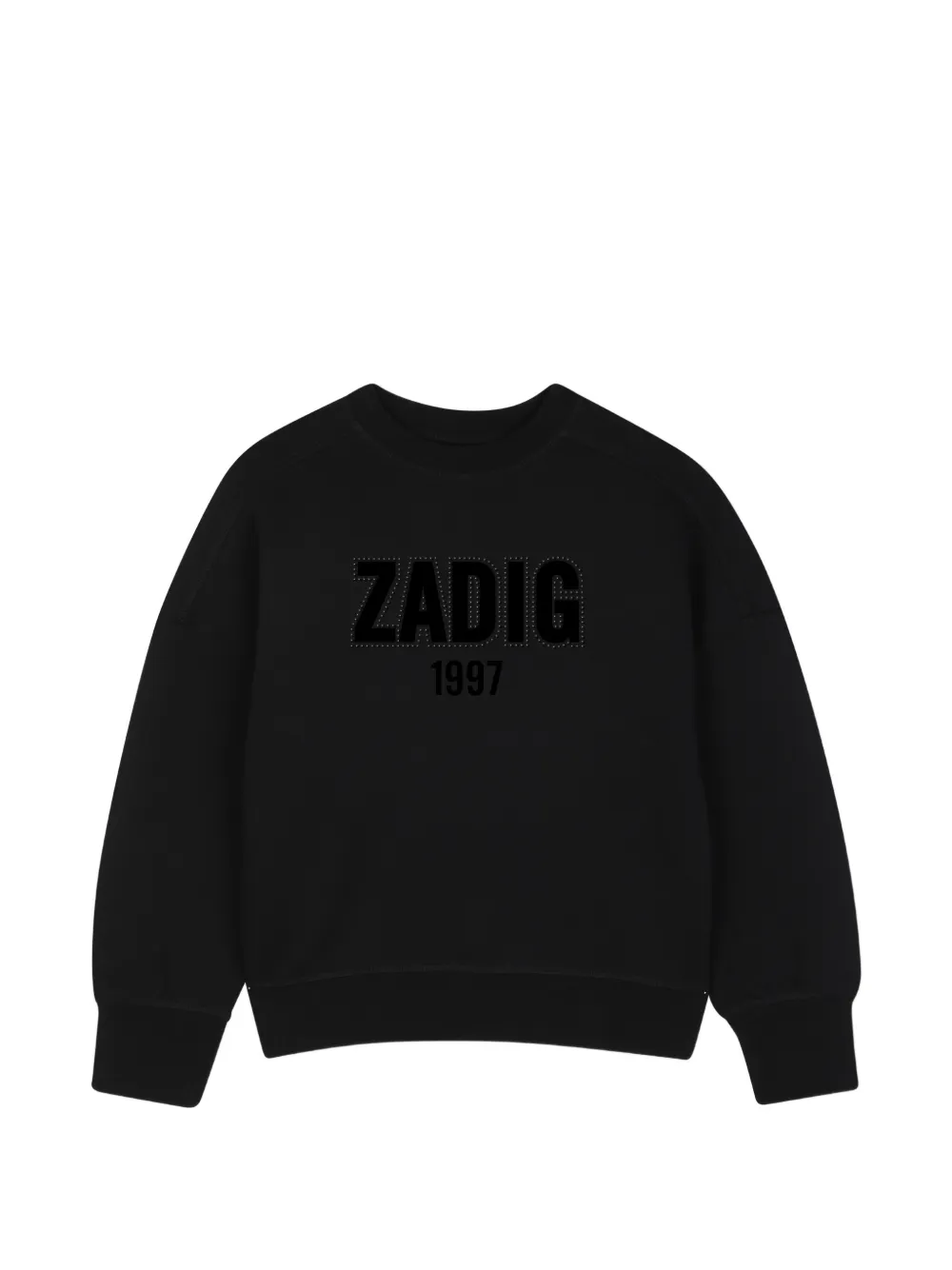 Zadig & Voltaire Kids Maglione con logo - Nero