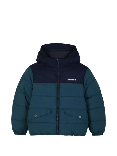 Timberland Kids plumífero con capucha