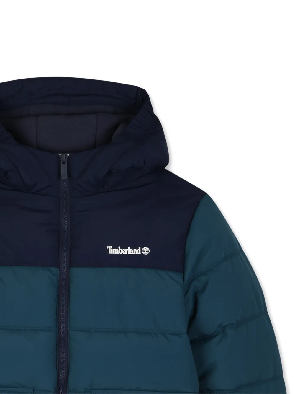 Timberland Kids Gewatteerd jack Groen