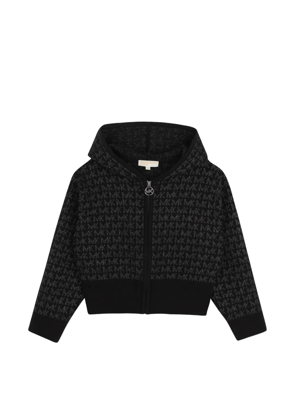Michael Kors Kids logo-pattern hoodie - Black