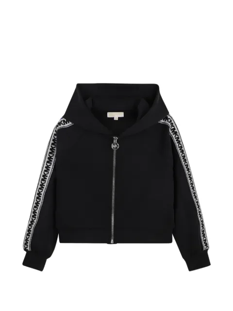 Michael Kors Kids 로고 테이프 후드 집업