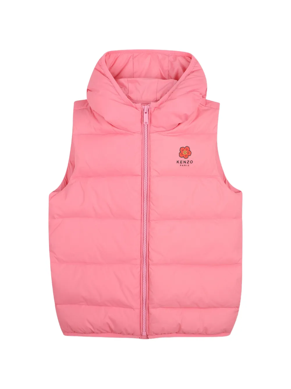 Kenzo Kids Wattierte Boke Flower Weste - Rosa