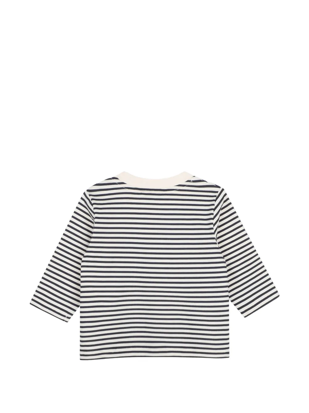 Kenzo Kids Gestreepte T-shirtjurk Beige