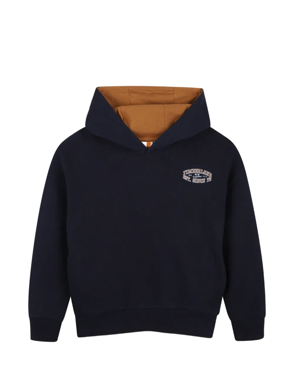 Timberland Kids Felpa con stampa e cappuccio - Blu