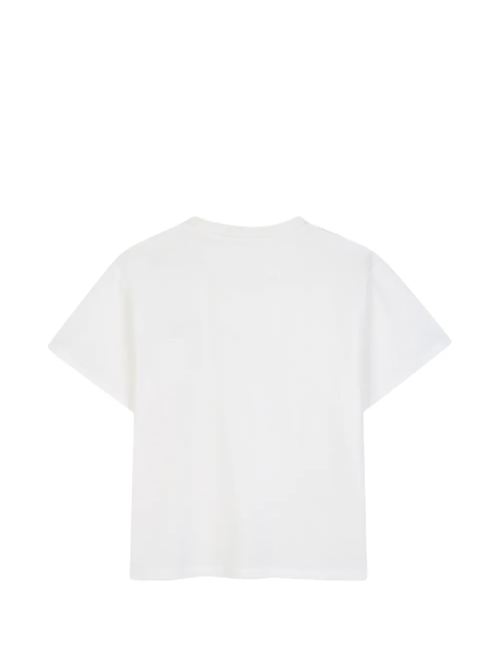Kenzo Kids T-shirt met logoprint en ronde hals Wit