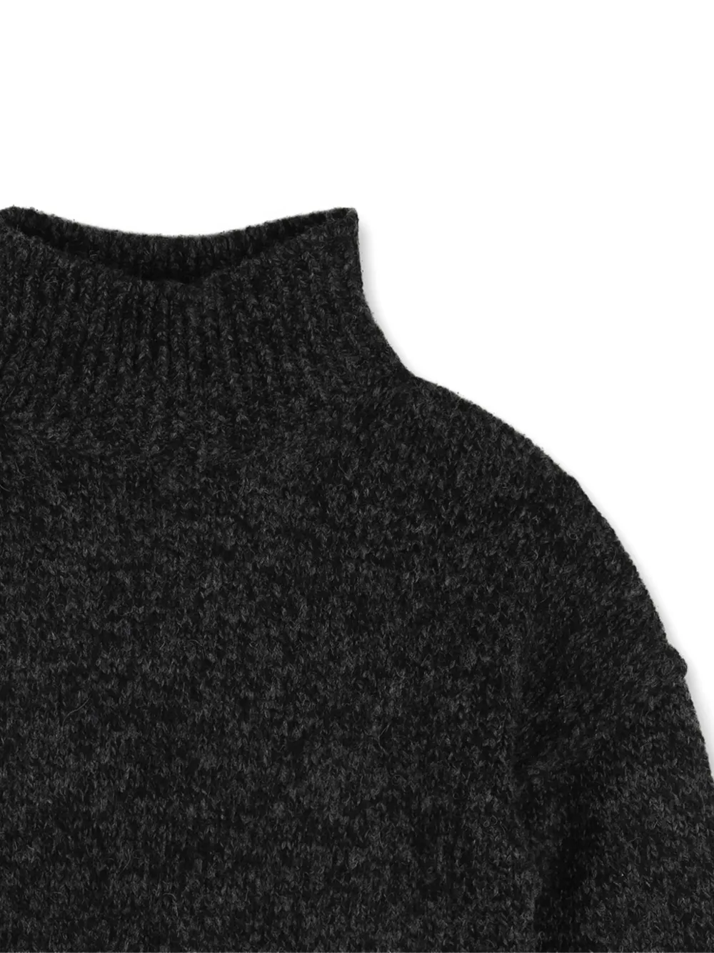 Zadig & Voltaire Kids Trui met hoge hals en pailletten Zwart