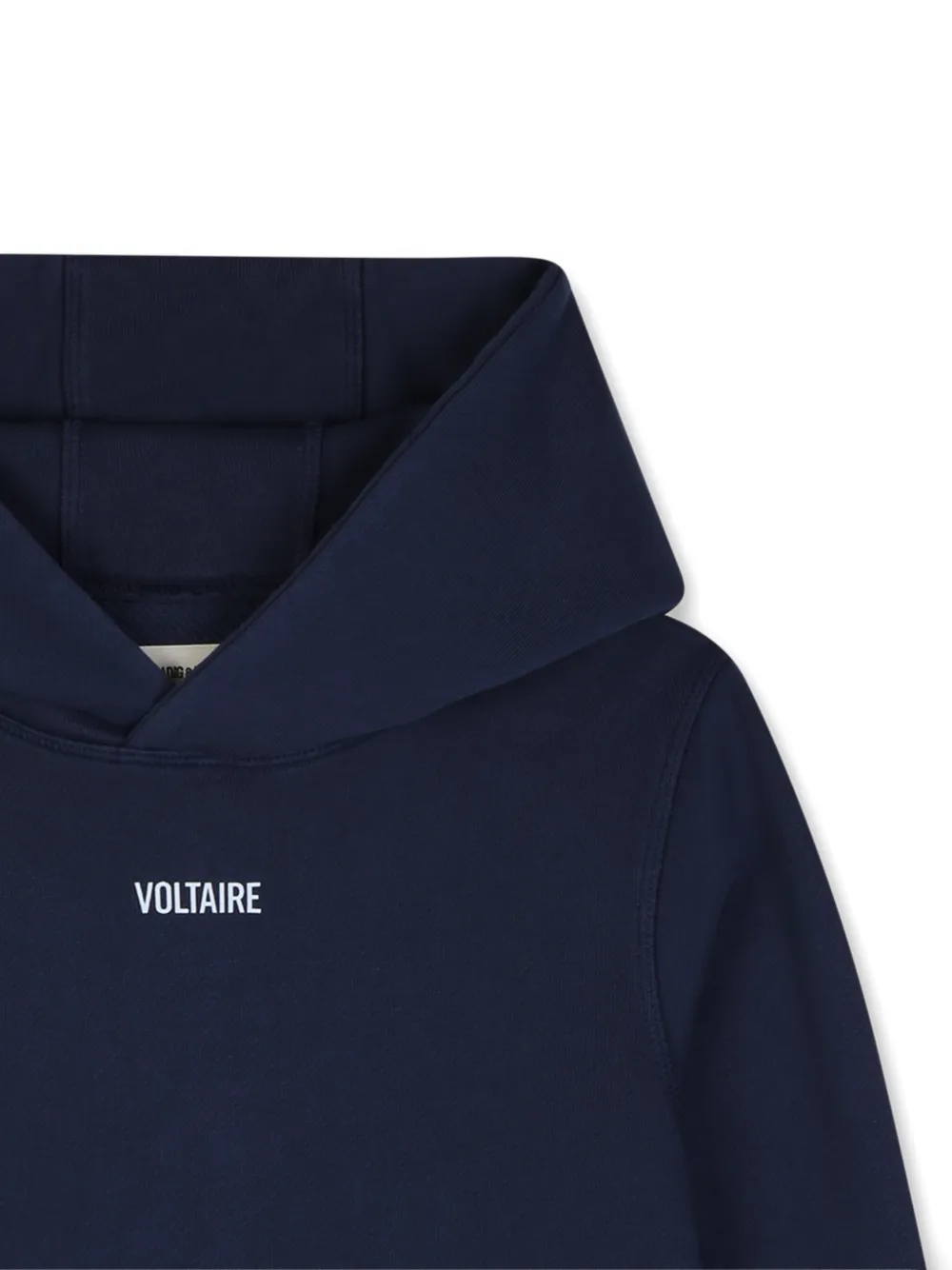 Zadig & Voltaire Kids Hoodie met logoprint Blauw