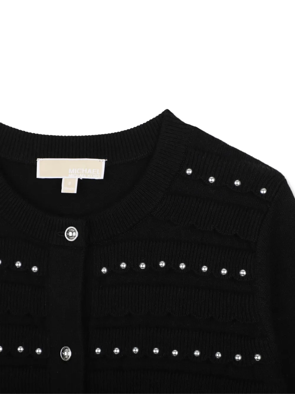 Michael Kors Kids Vest met ruches Zwart