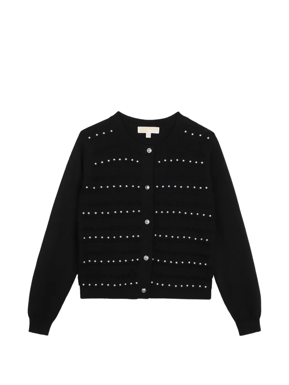 Michael Kors Kids Cardigan con ruches - Nero