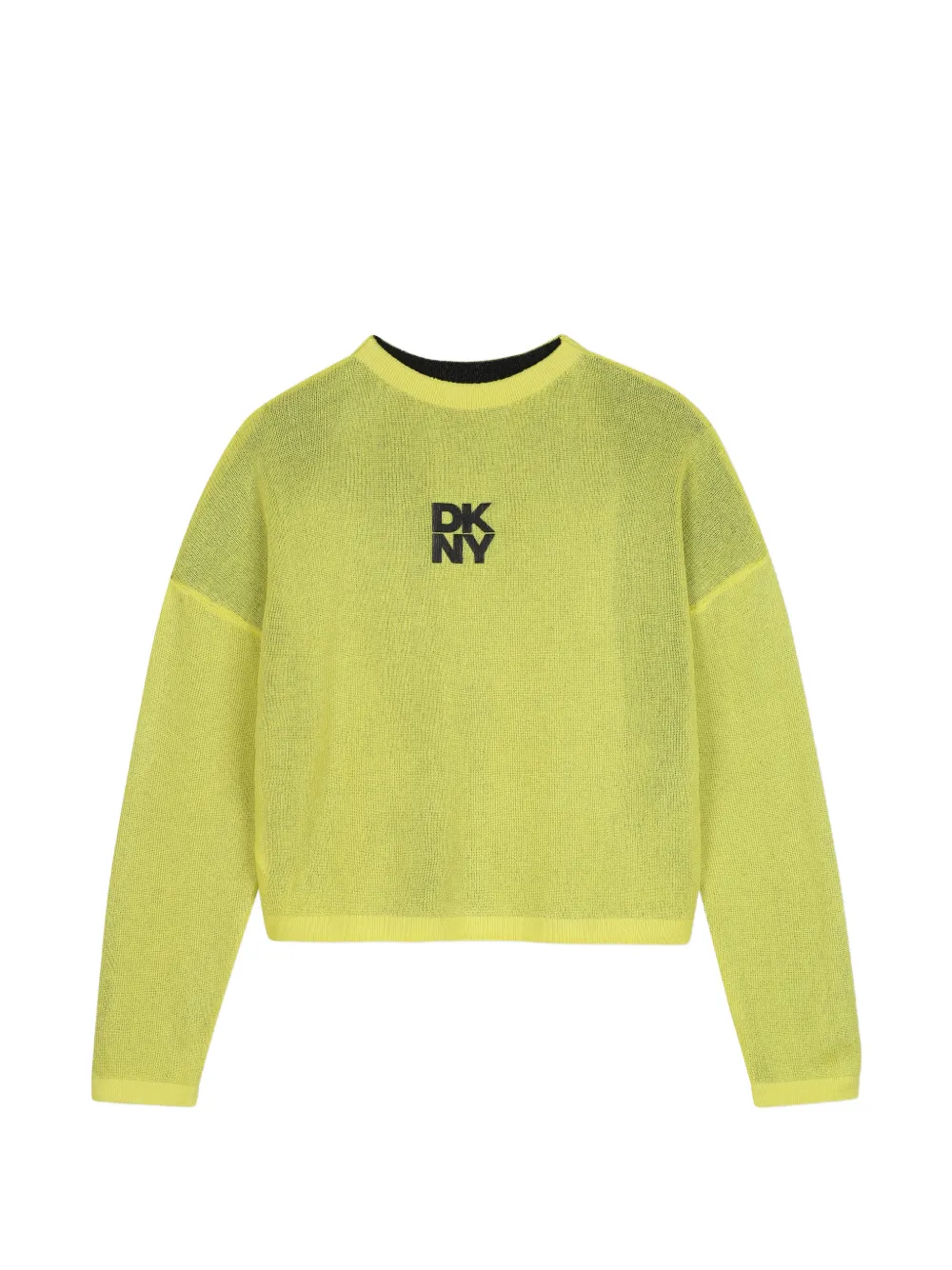 Dkny Kids Maglione con stampa - Verde