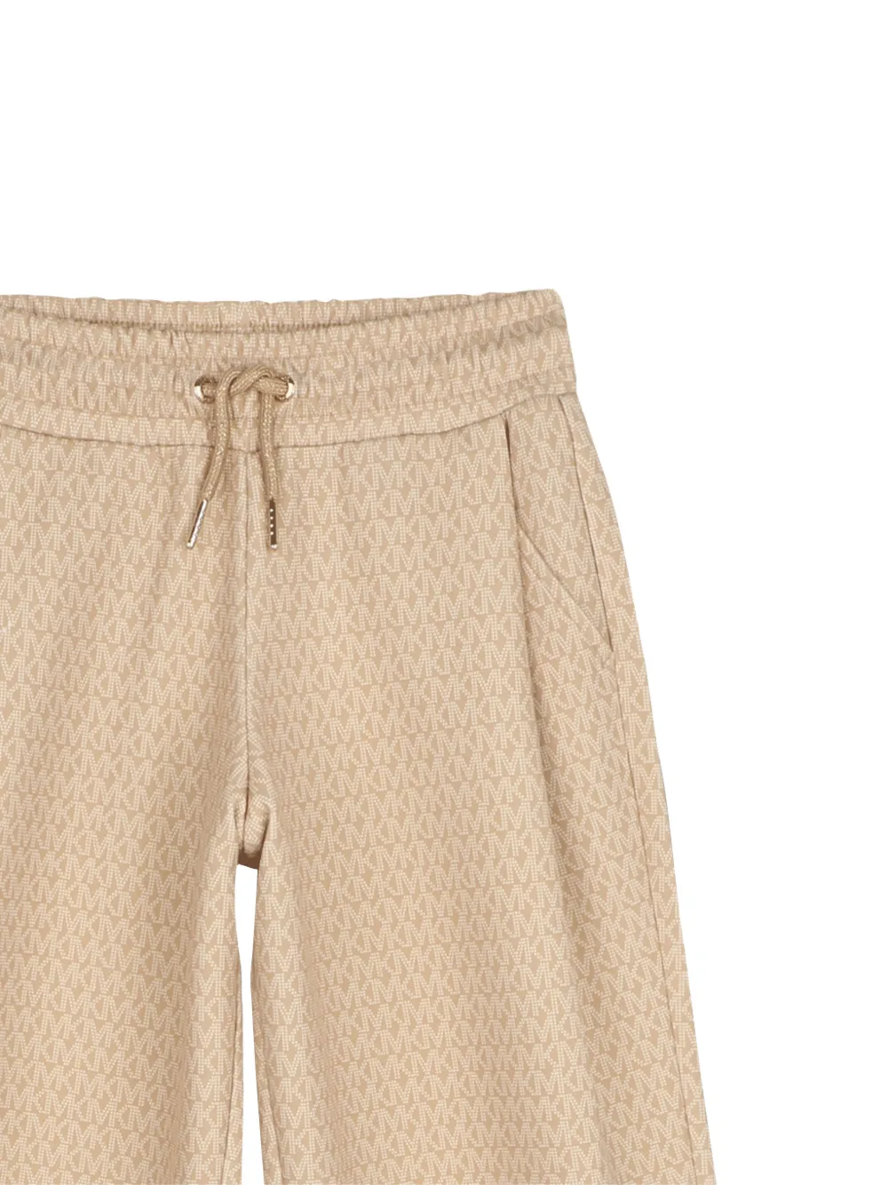 Michael Kors Kids Trainingsbroek met monogram-patroon Beige