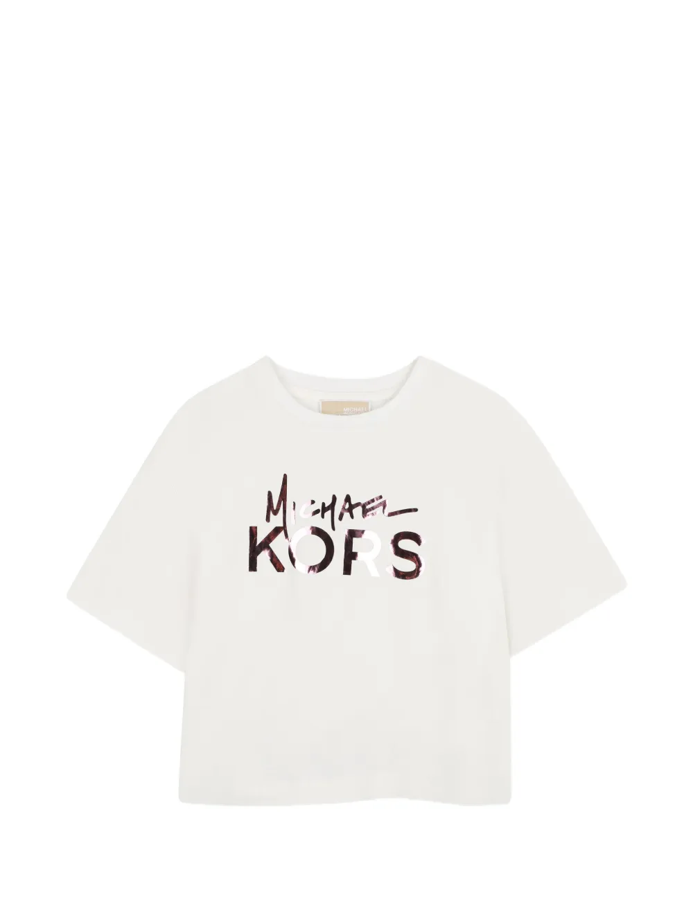 Michael Kors Kids T-shirt con logo - Bianco