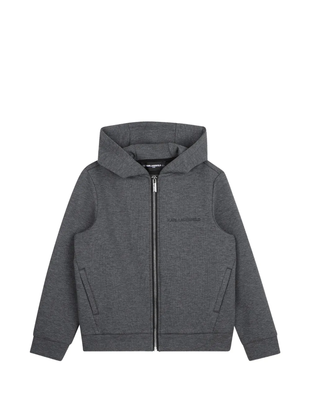 Karl Lagerfeld Kids Felpa con cappuccio - Grigio