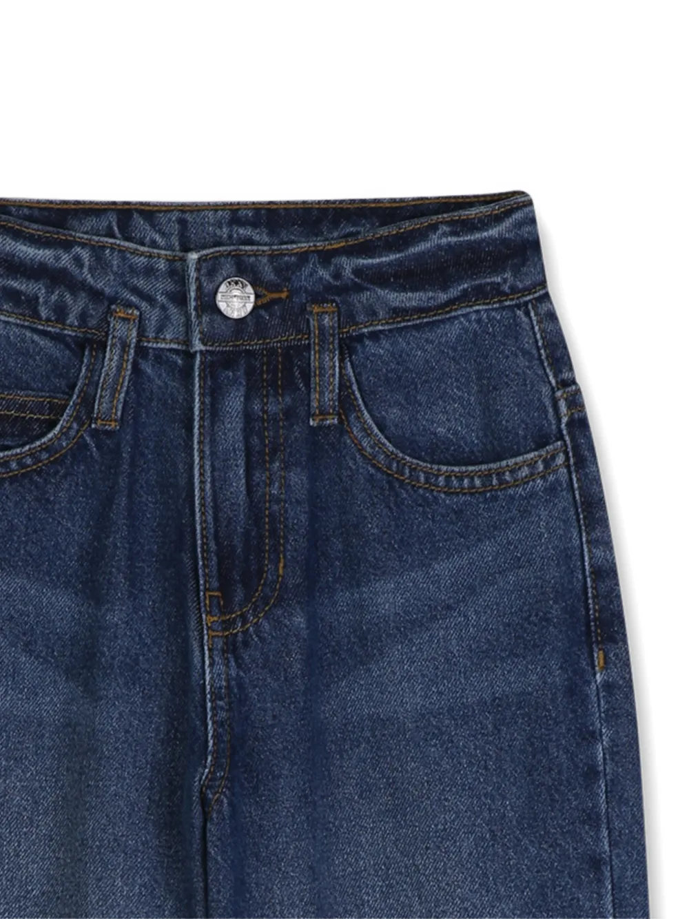 Dkny Kids Jeans met logopatch Blauw