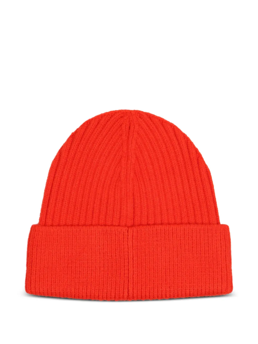 Marc Jacobs Kids Ribgebreide muts met grafische patch Rood