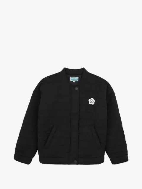 Kenzo Kids Boke Flower quilted padded jacket