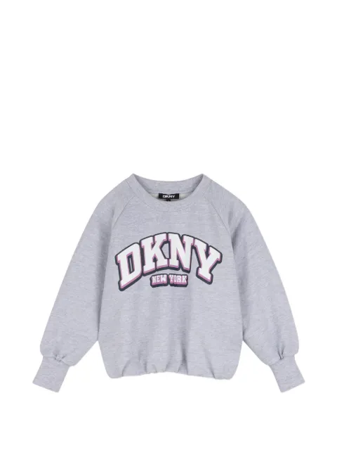 Dkny Kids logo-print long-sleeve sweatshirt
